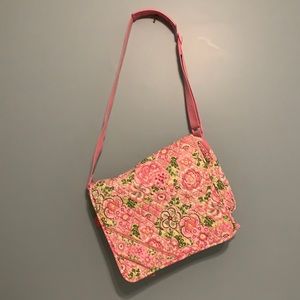 Vera Bradley Petal Pink Messenger Bag